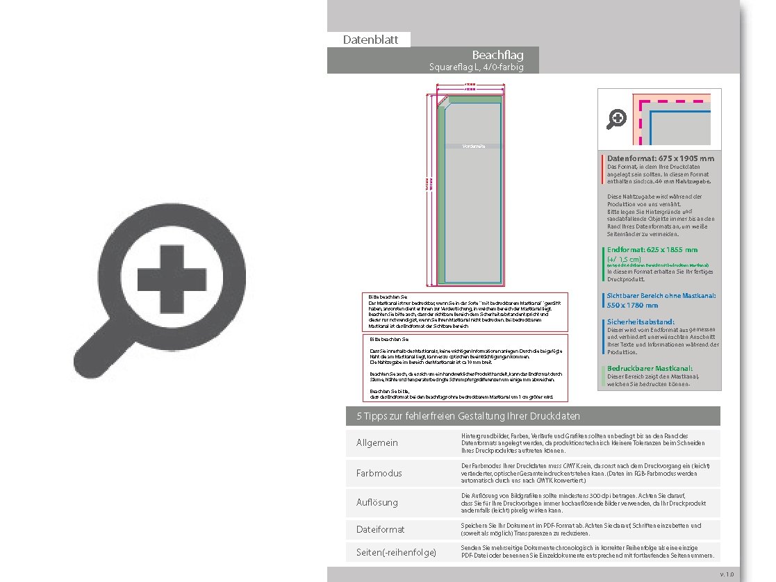 Product Bild beachflag_premium-square_large__4_0-farbig_bedruckt_inkl__gest__nge_und_bodend__bel