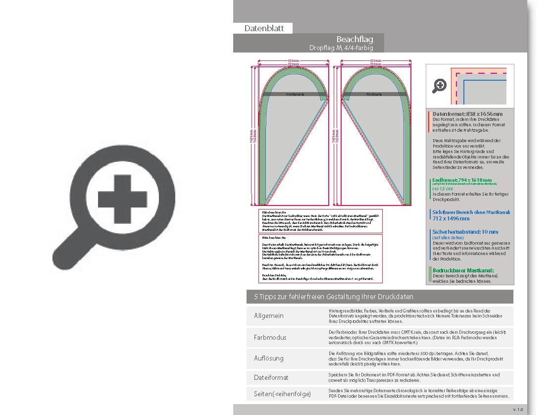 Product Bild beachflag_premium-drop_medium__4_4-farbig_bedruckt_inkl__gest__nge_und_6-kg-metallbodenplatte